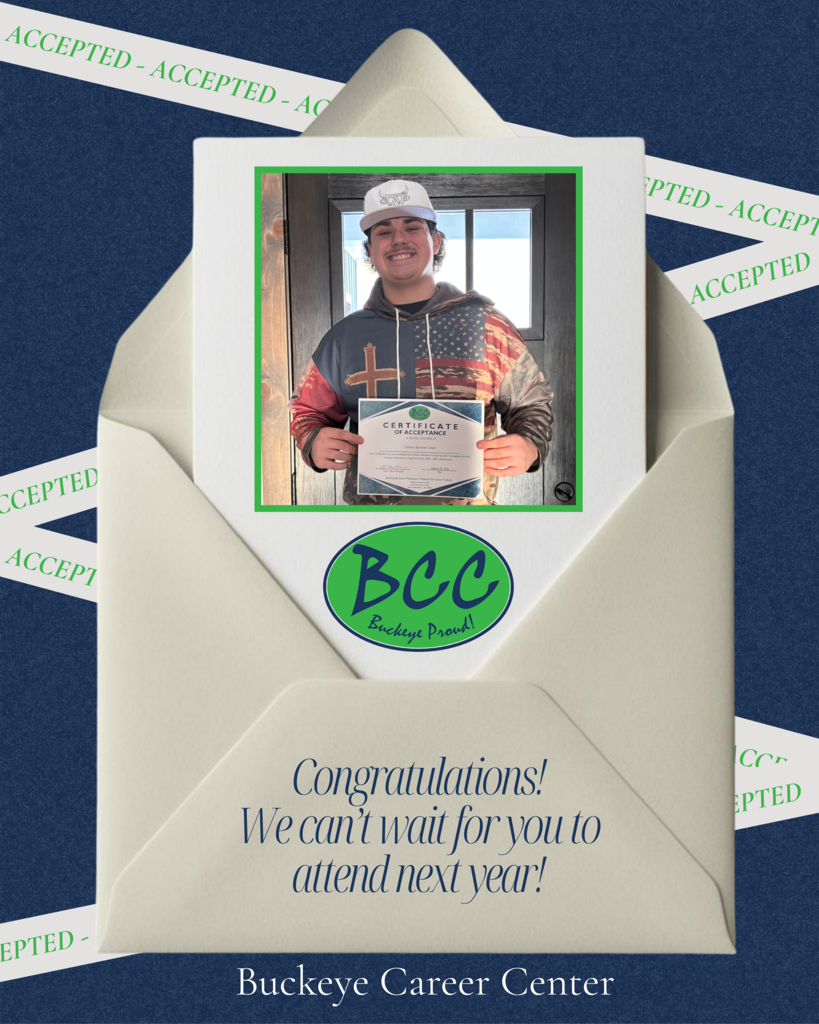 You're Accepted Social Post