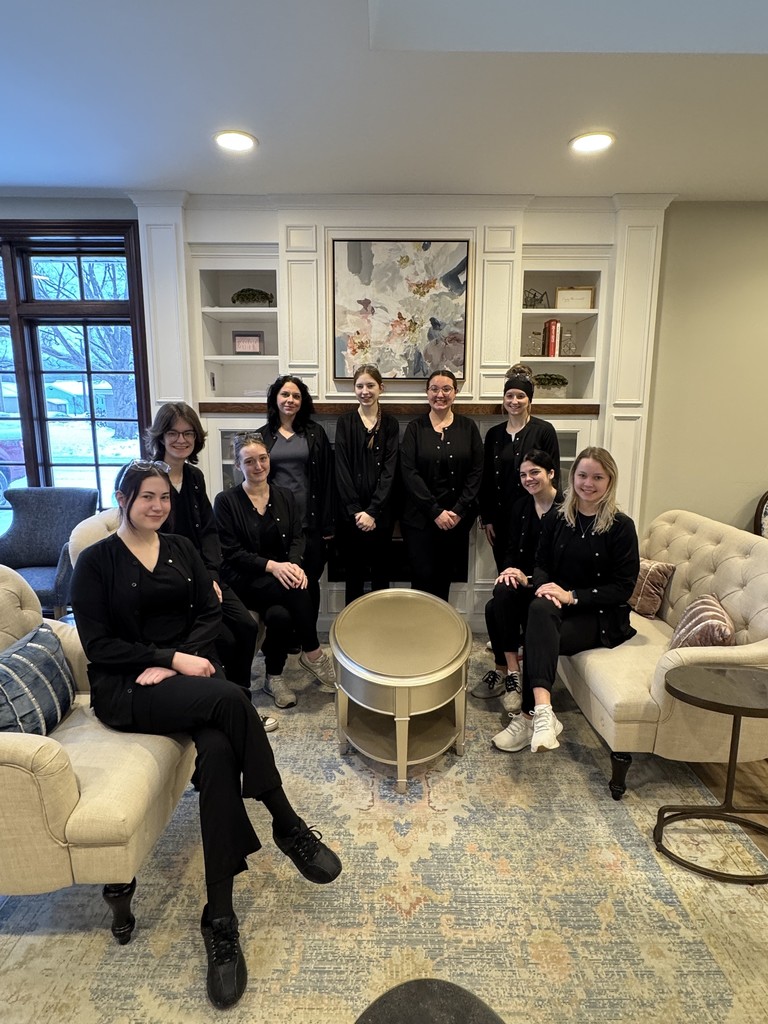 Dental Assisting class observing at a Dental office
