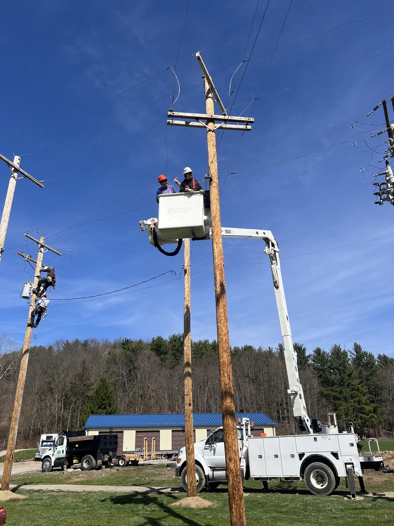 Adult Education Utility Lineworker out getting some bucket time.