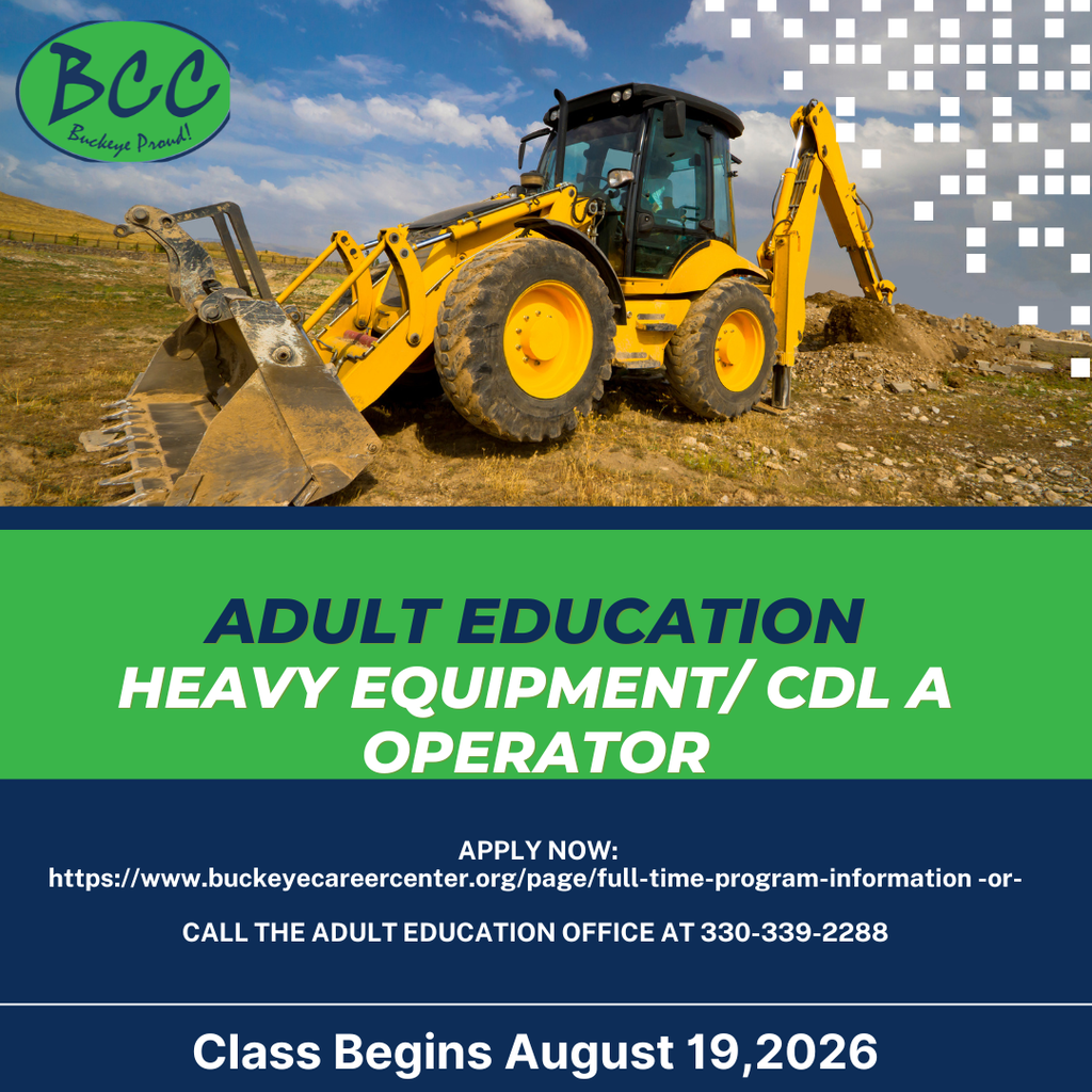 Heavy Equipment/ CDL A Operator class register today!