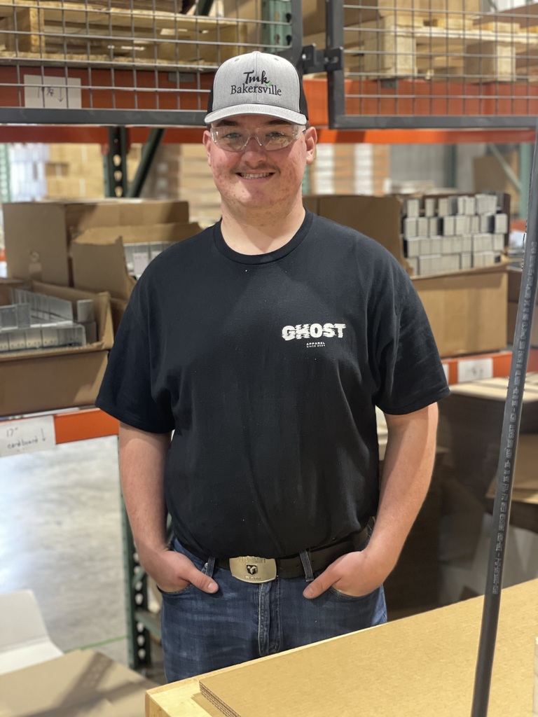 Lincoln Yoder, Energy Ops, works at Century Components in Sugarcreek