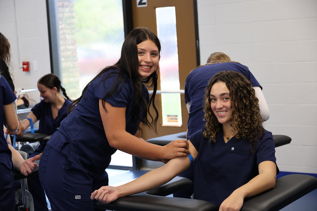 Practicing for phlebotomy 