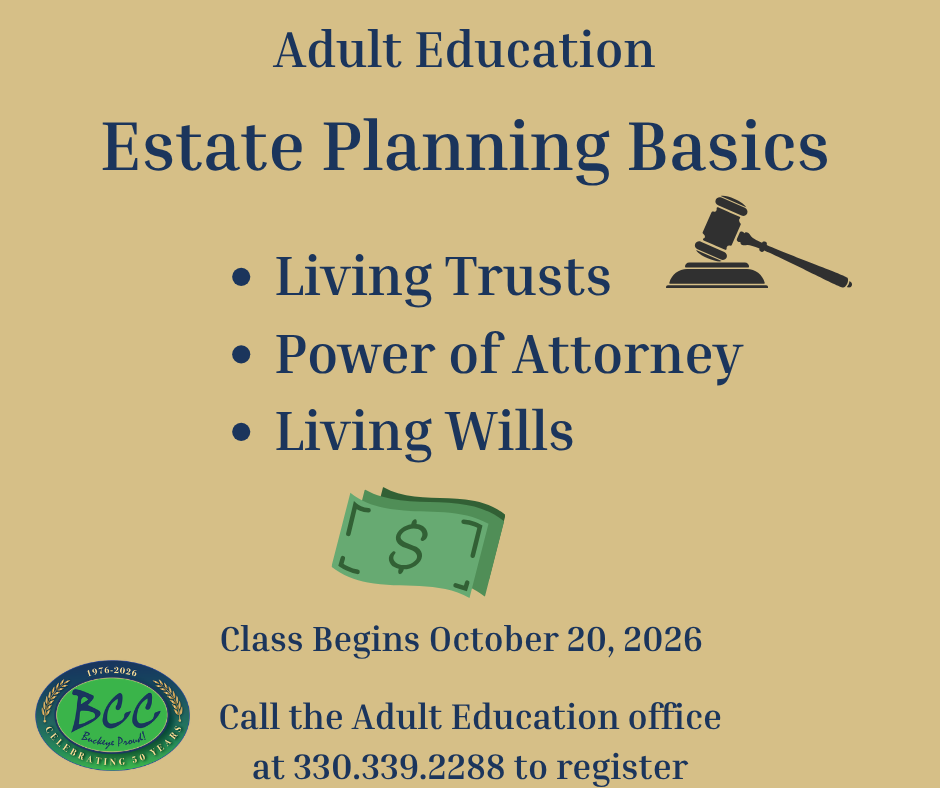 Adult Education Estate Planning Basics