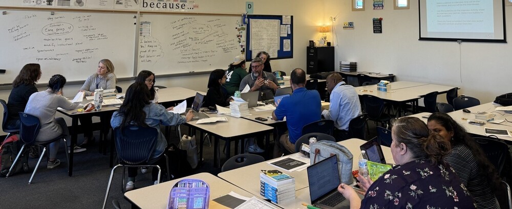 Teachers in Pre-Certification class