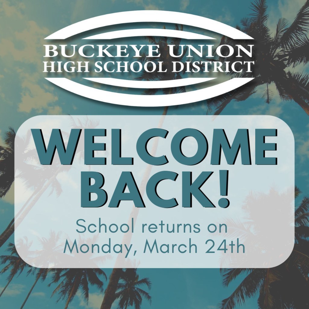 Welcome Back! School returns on March 24