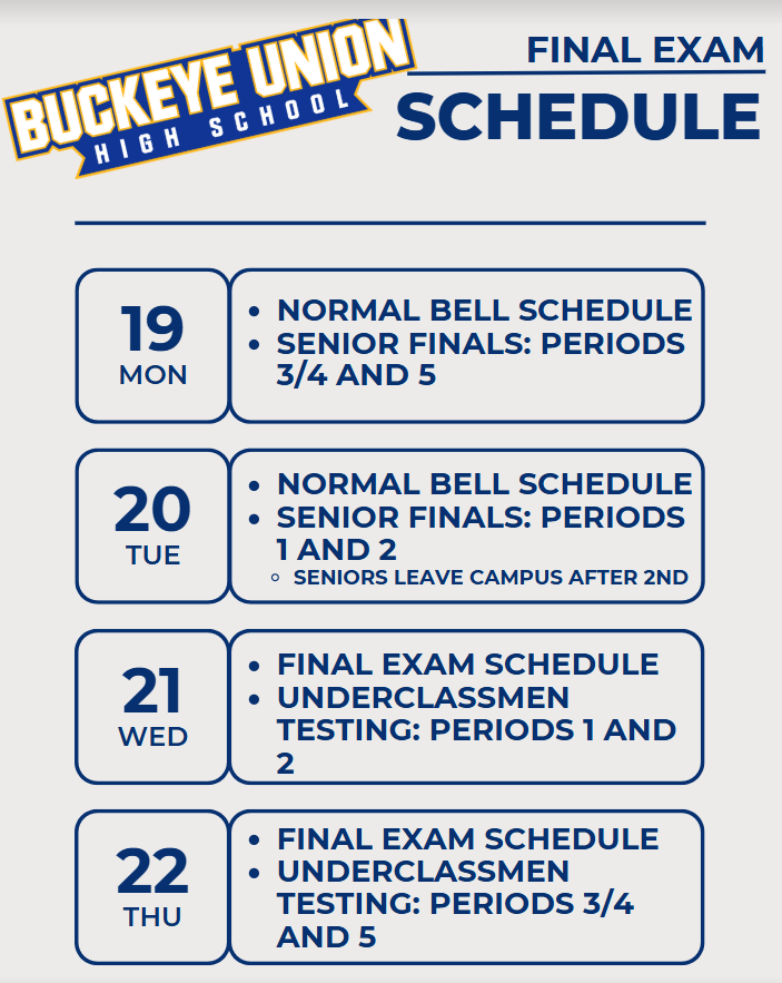 Finals Bell Schedule