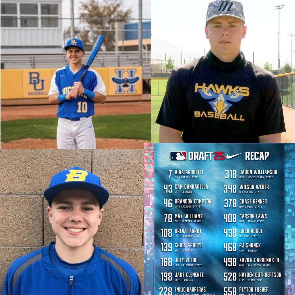 Photos of Brandon Compton and the Draft List from MLB
