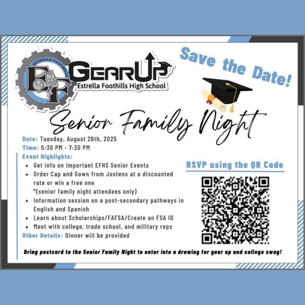 gear up family night poster