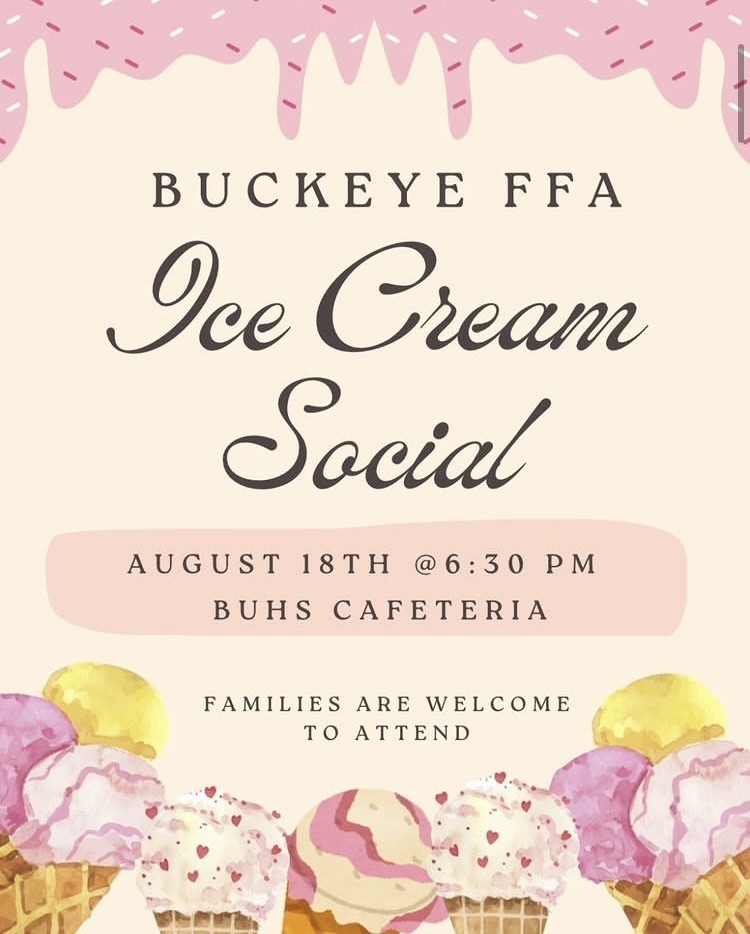 Ice Cream Social Flyer