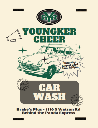 car wash flyer