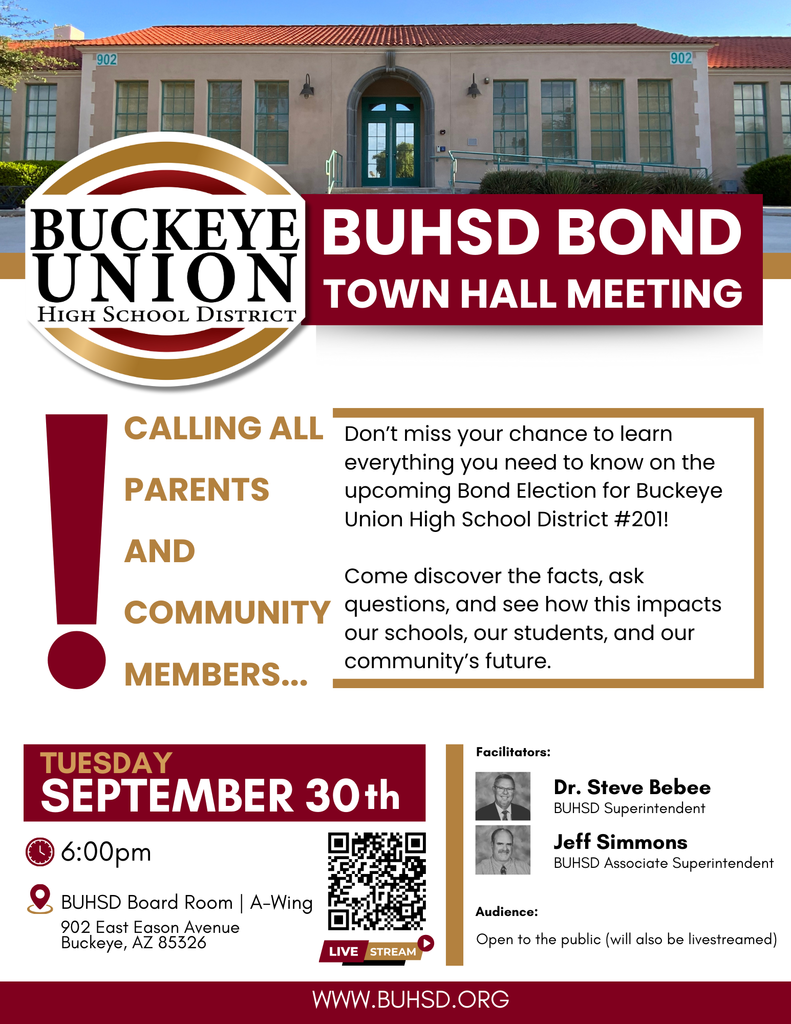 bond townhall flyer