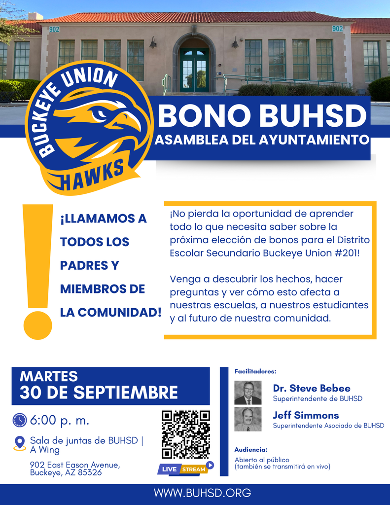 bond townhall flyer