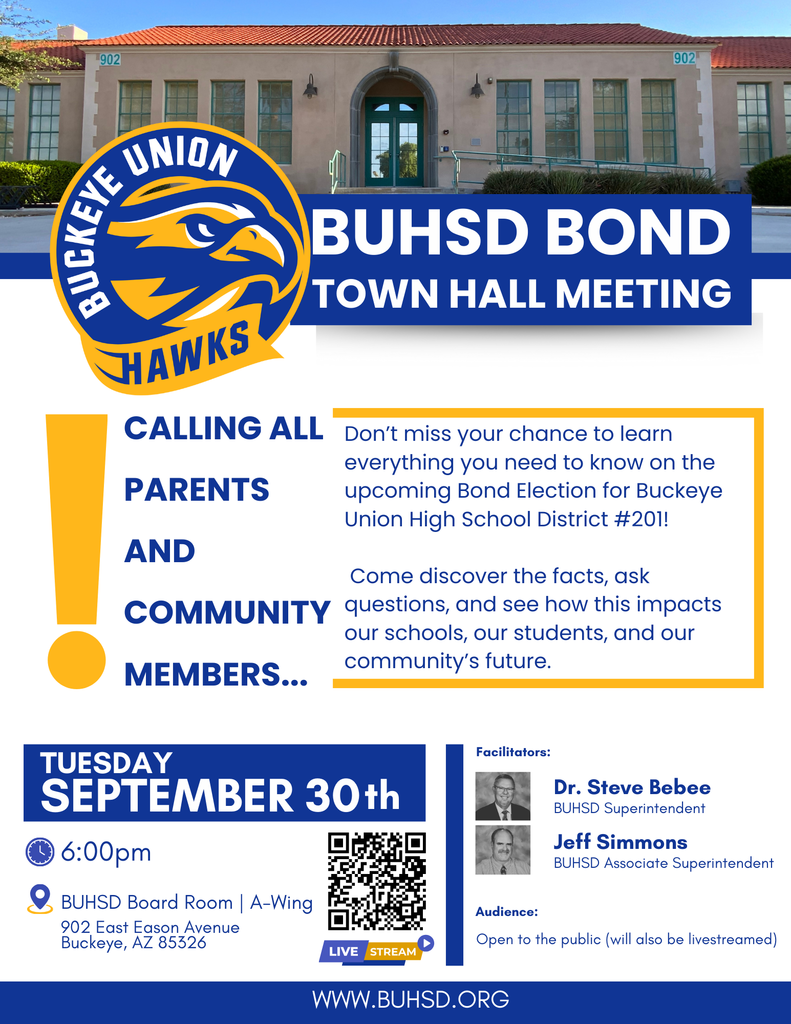 bond townhall flyer