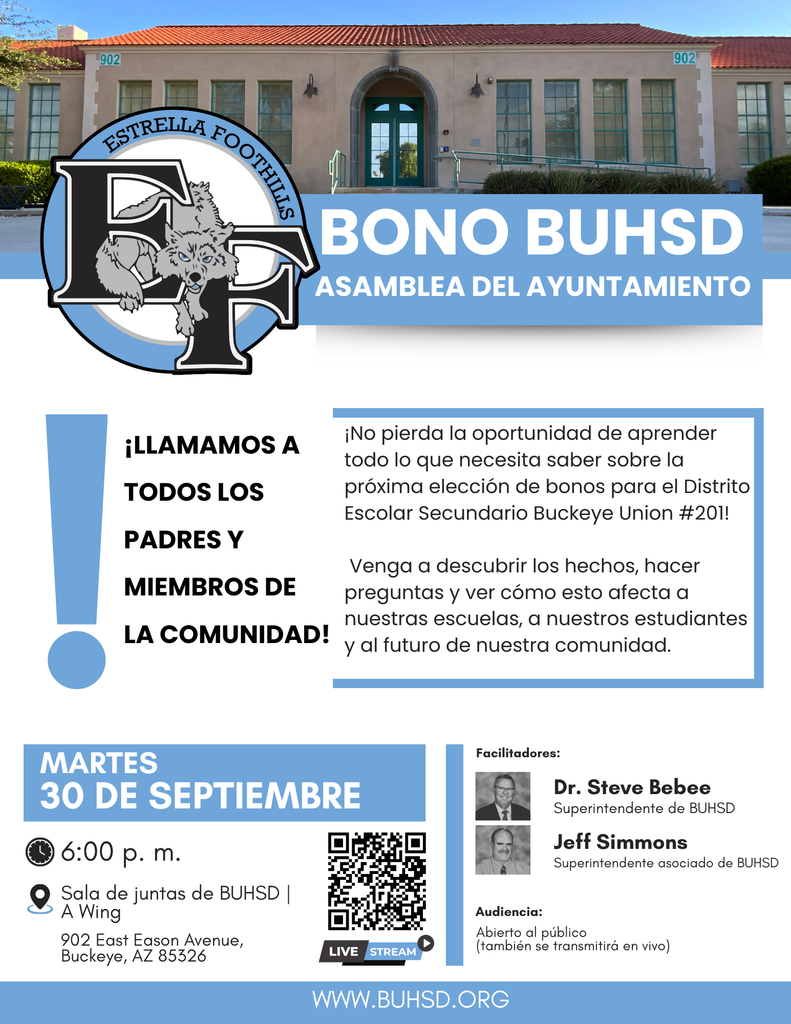 bond townhall flyer
