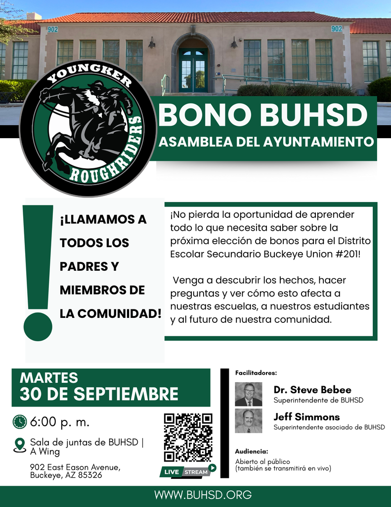 bond townhall flyer