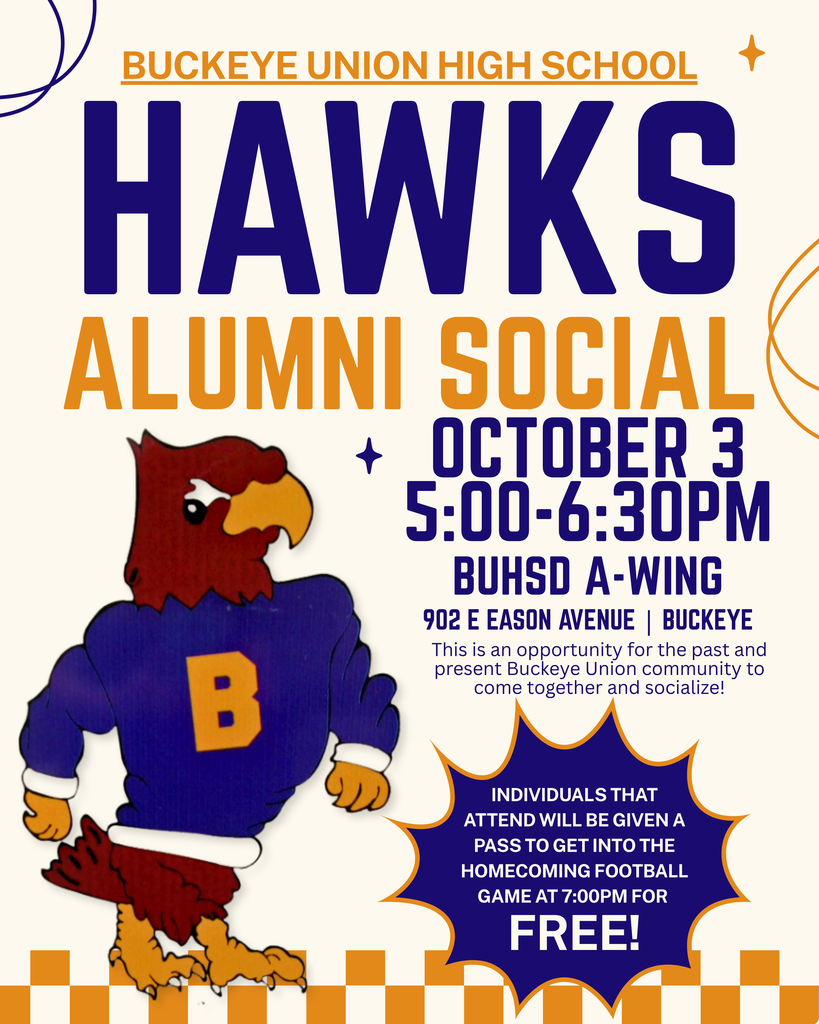 alumni social flyer
