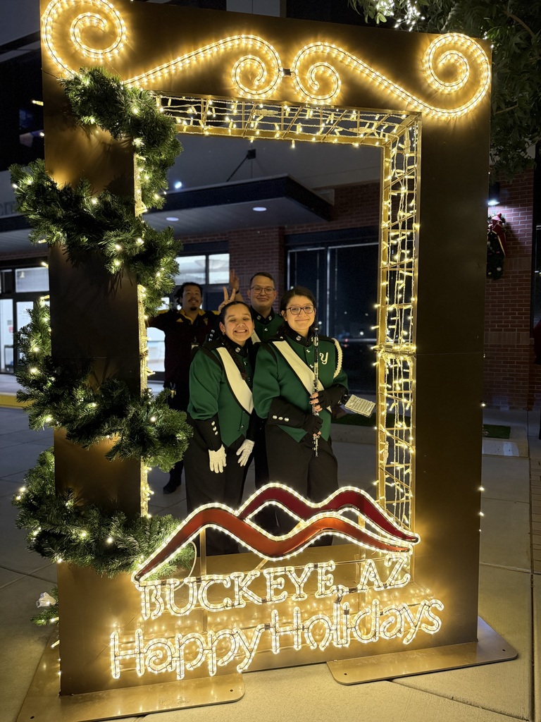 band students playing at city hall