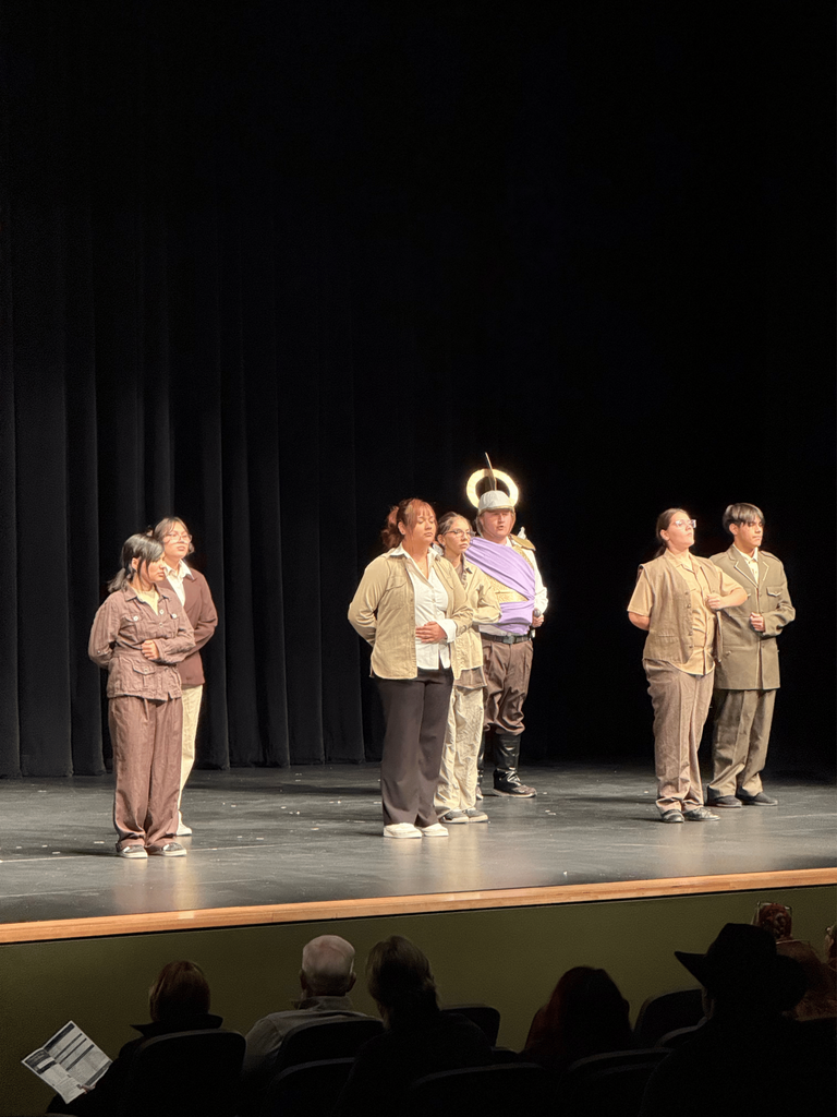 Youngker Drama Club students performing at the recent play