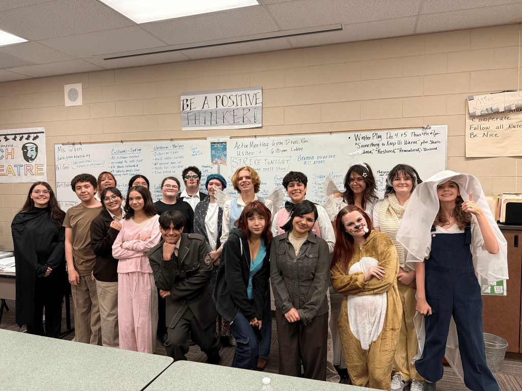 Youngker Drama Club students performing at the recent play