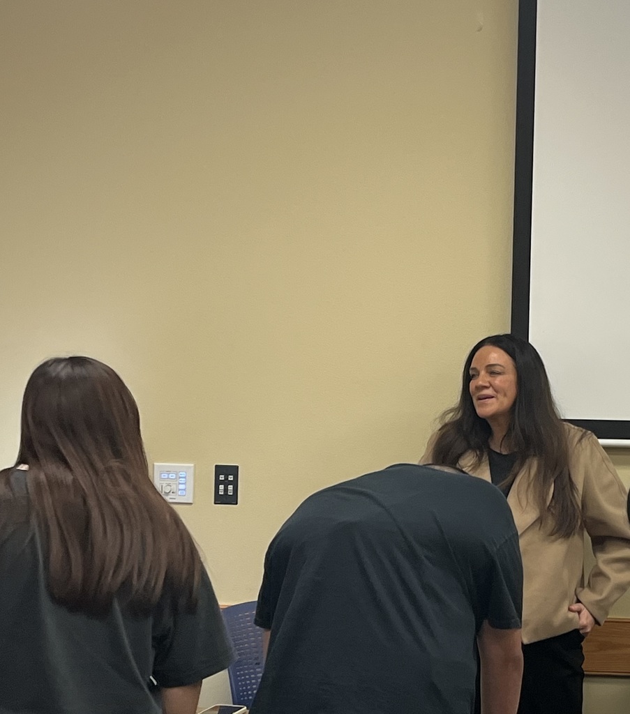 students posing at BUHS TSW Career Day
