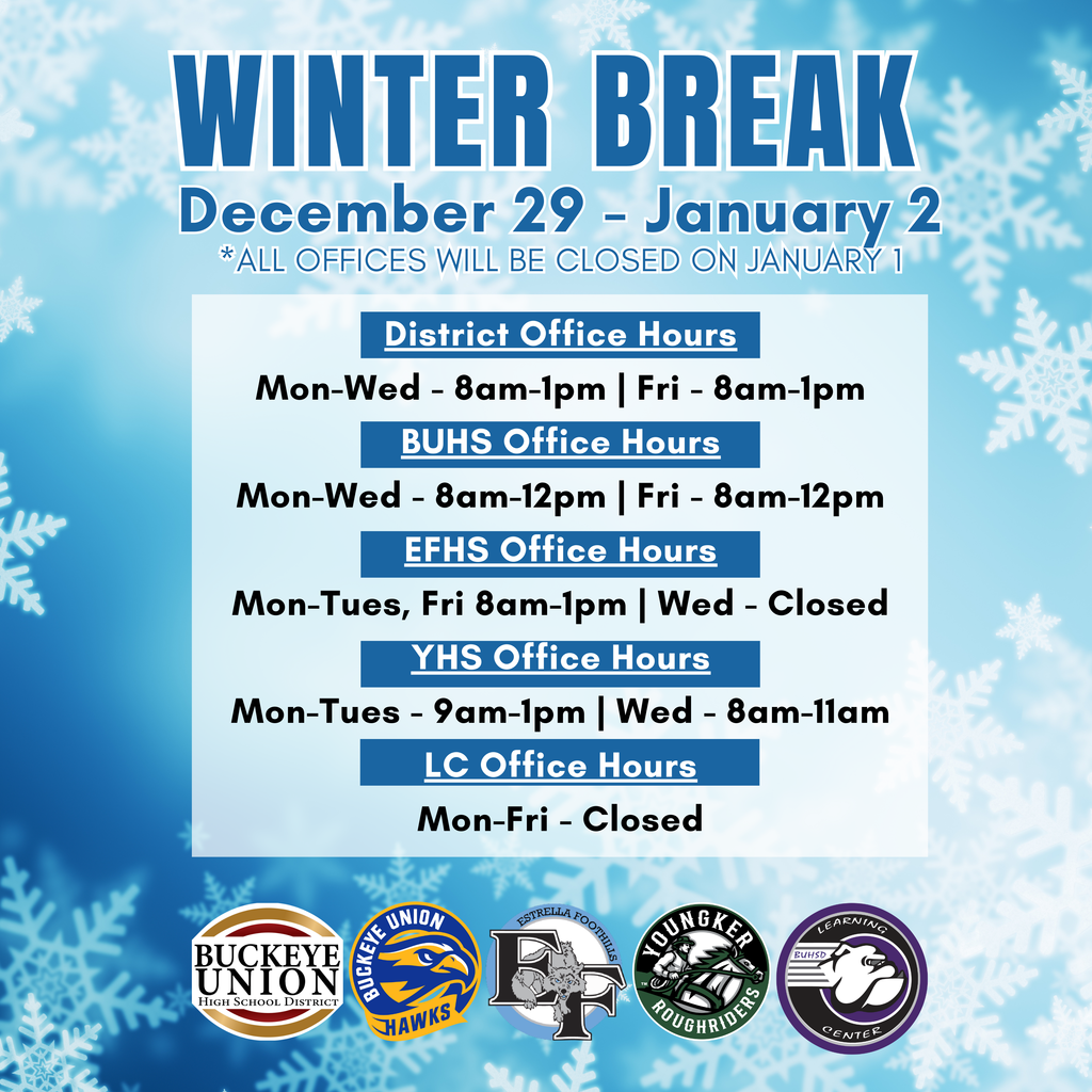 winter break hours
