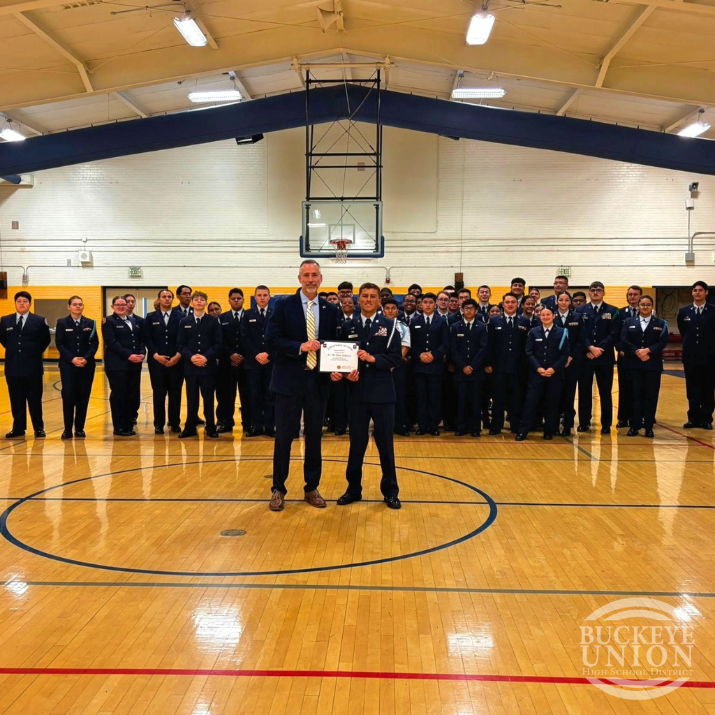 Air Force Junior ROTC students