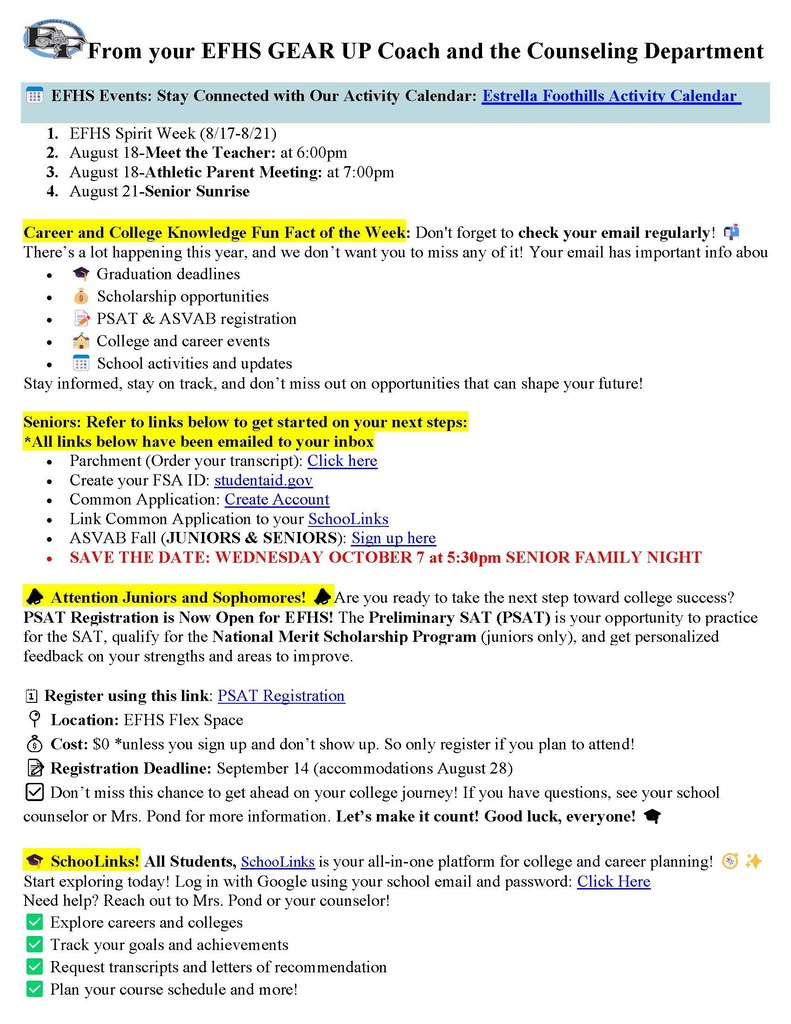 GearUp Newsletter