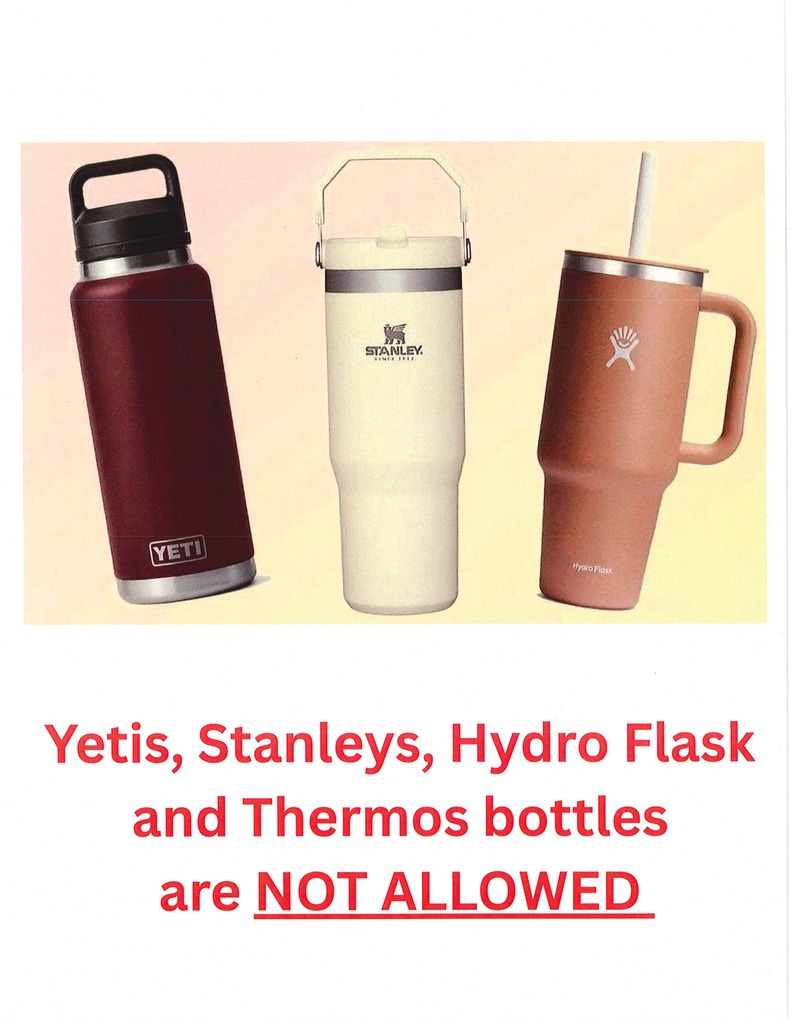 Water Bottle Policy
