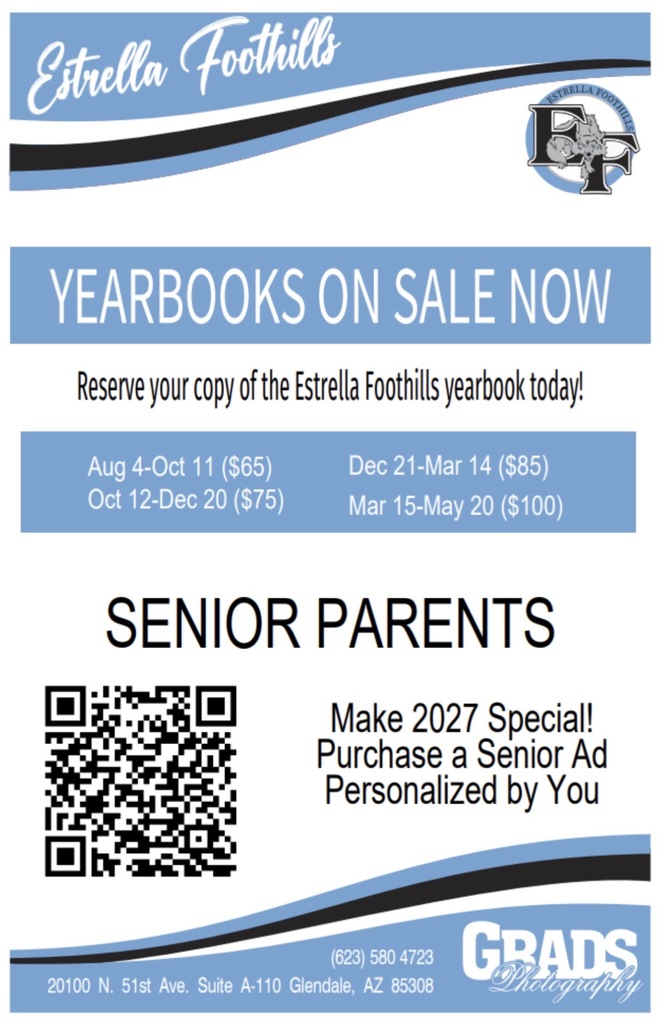 Yearbook Flyer