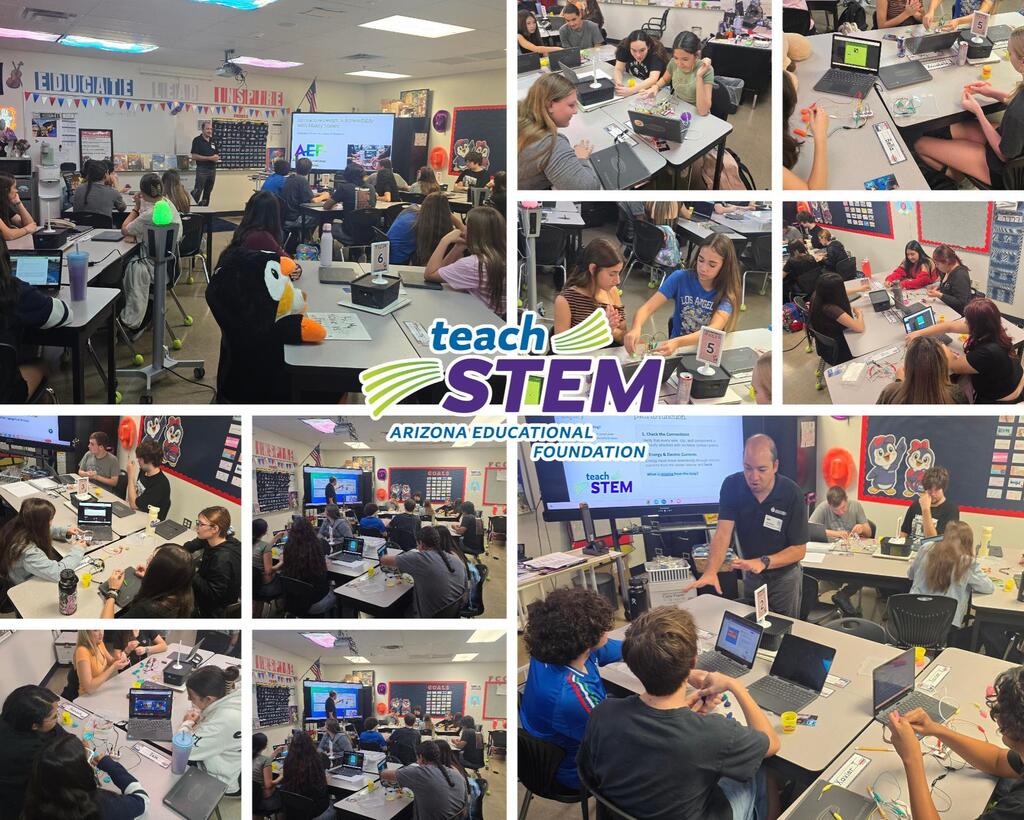 Students in Education Professions partner with teach STEM