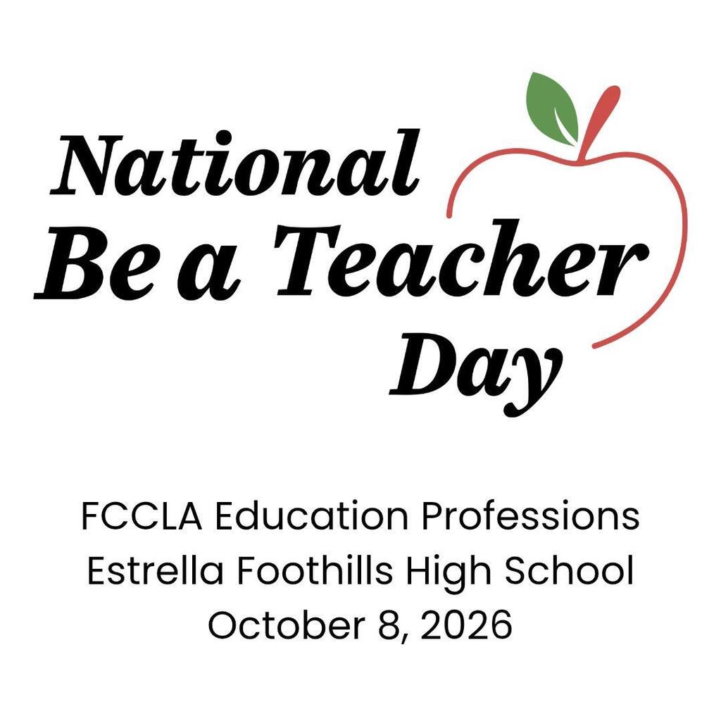 National Be a Teacher Day