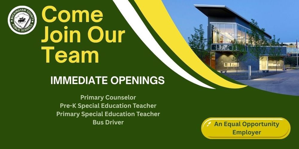 Immediate Opening Flyer
