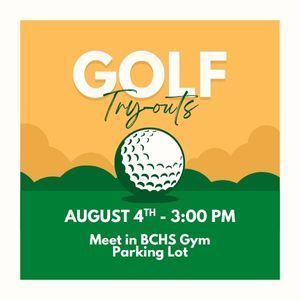 Golf Try-outs Logo