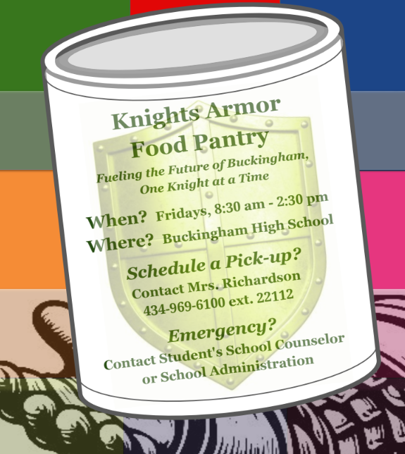 Knights Armor Food Pantry Flyer