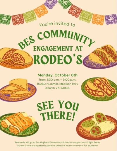 BES Rodeo Fundraiser Flyer