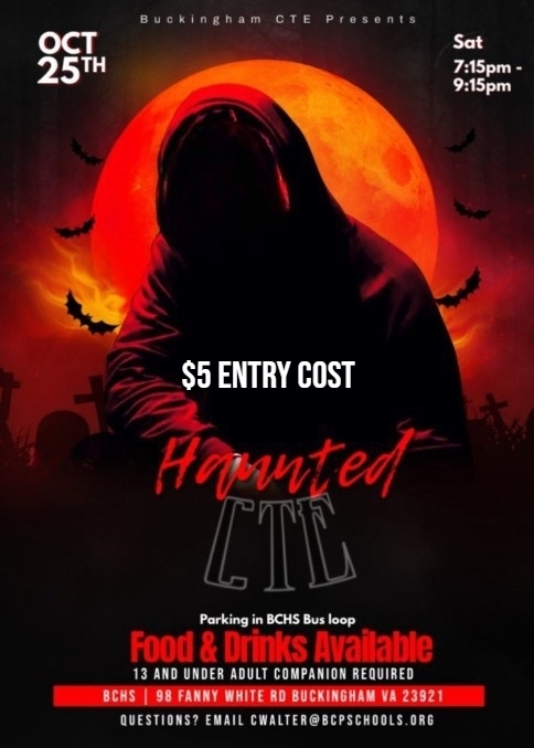 Haunted CTE Flyer
