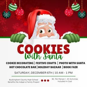 Cookies with Santa Info