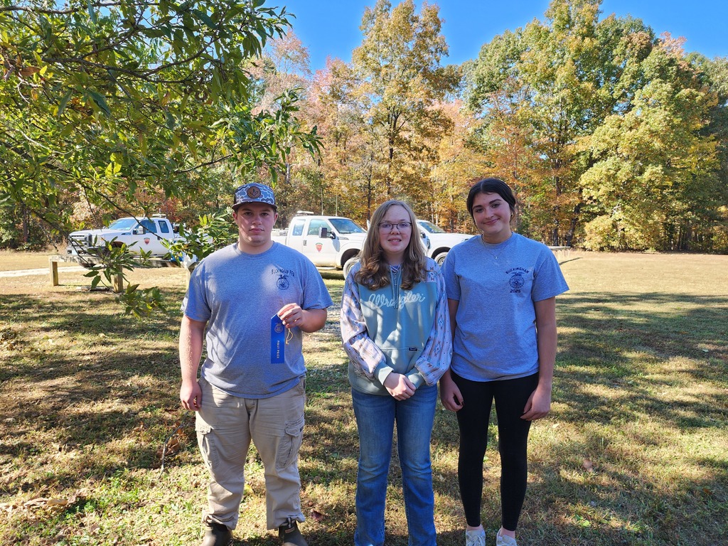 BCHS team C l to r: Luke Gilliam, Kaylee Staton, Alexis Meadows