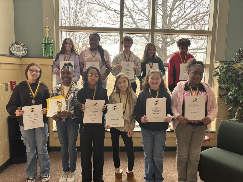 6th Grade: Madison Brown, Jordan Hickson, Maria Colbert, Eden Goodman 7th Grade: Aiden Bolden, Ariel Holman, Madison Warner, Olivia Kimble 8th Grade: Skylar Turpin, Alayna Maxey, Mikhailey Bilbrey, Riley Page