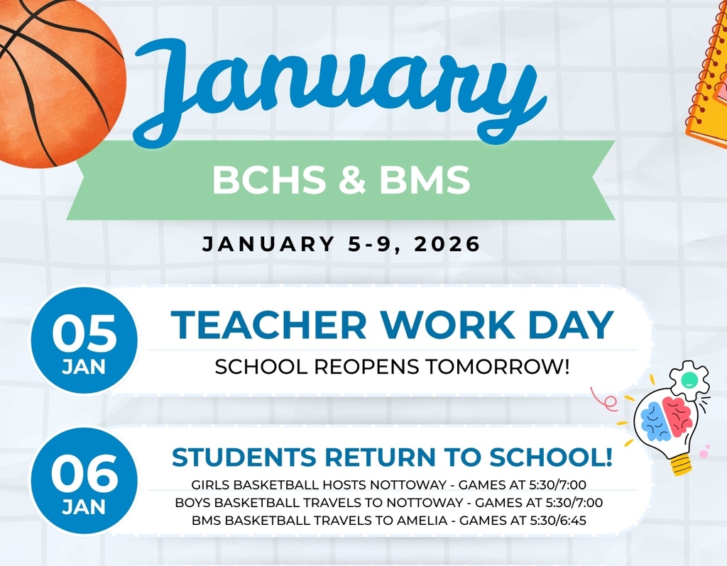 Live Feed Graphic for January 5-9 (HS & MS)