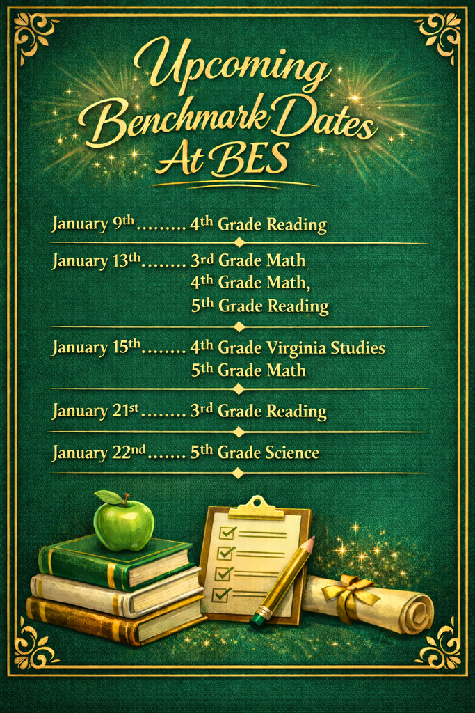 Benchmark dates at BES Flyer