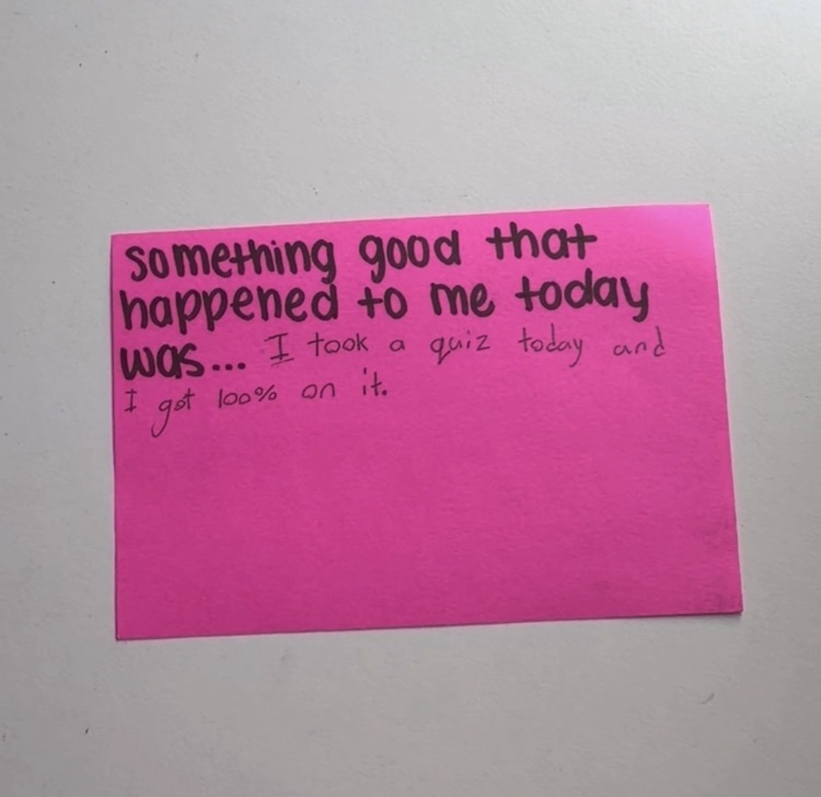 Something good that happened to me today… Elementary service pro