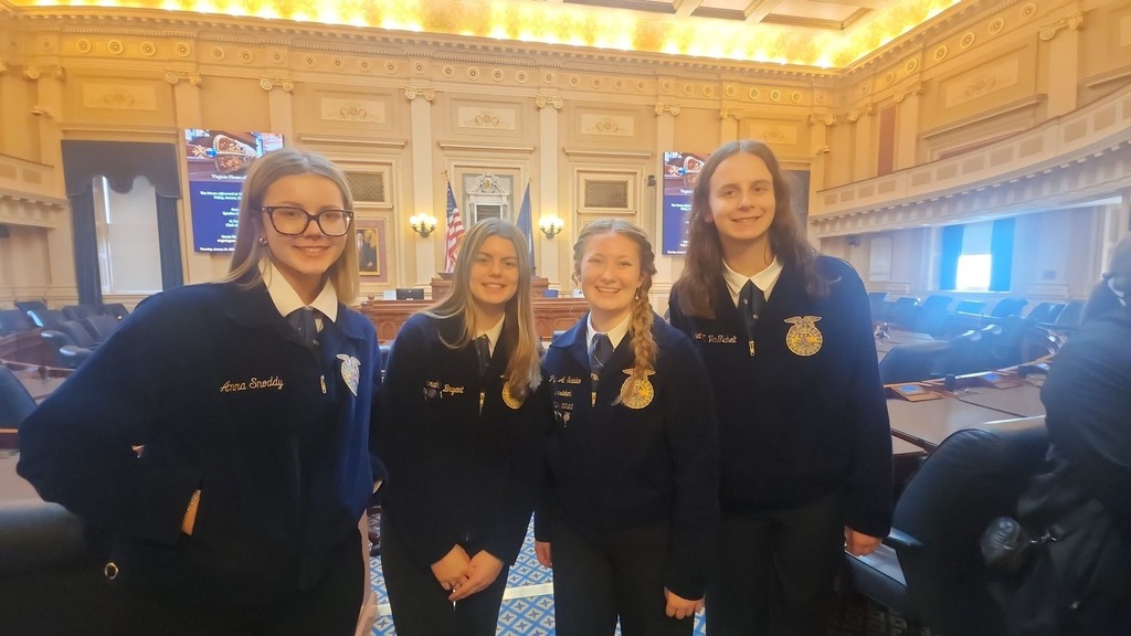 FFA Members at Capitol