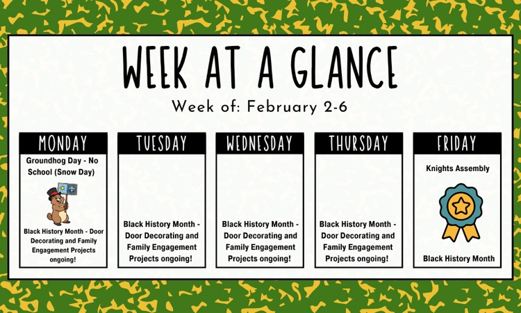 week at a glance 2/2