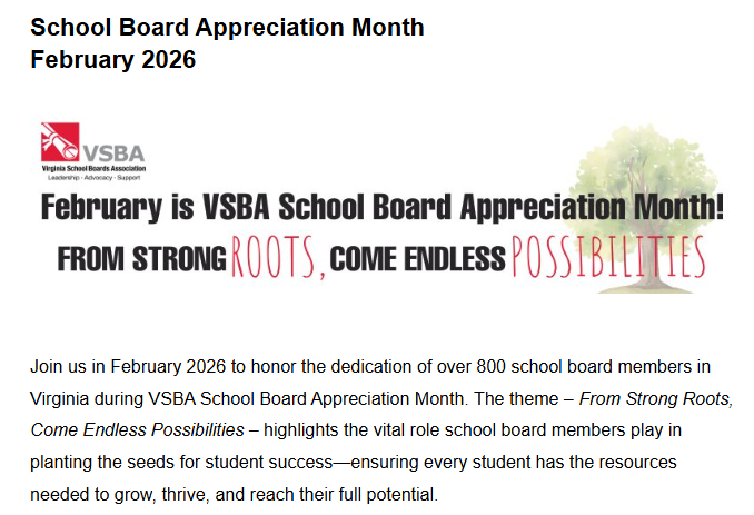 school board appreciation