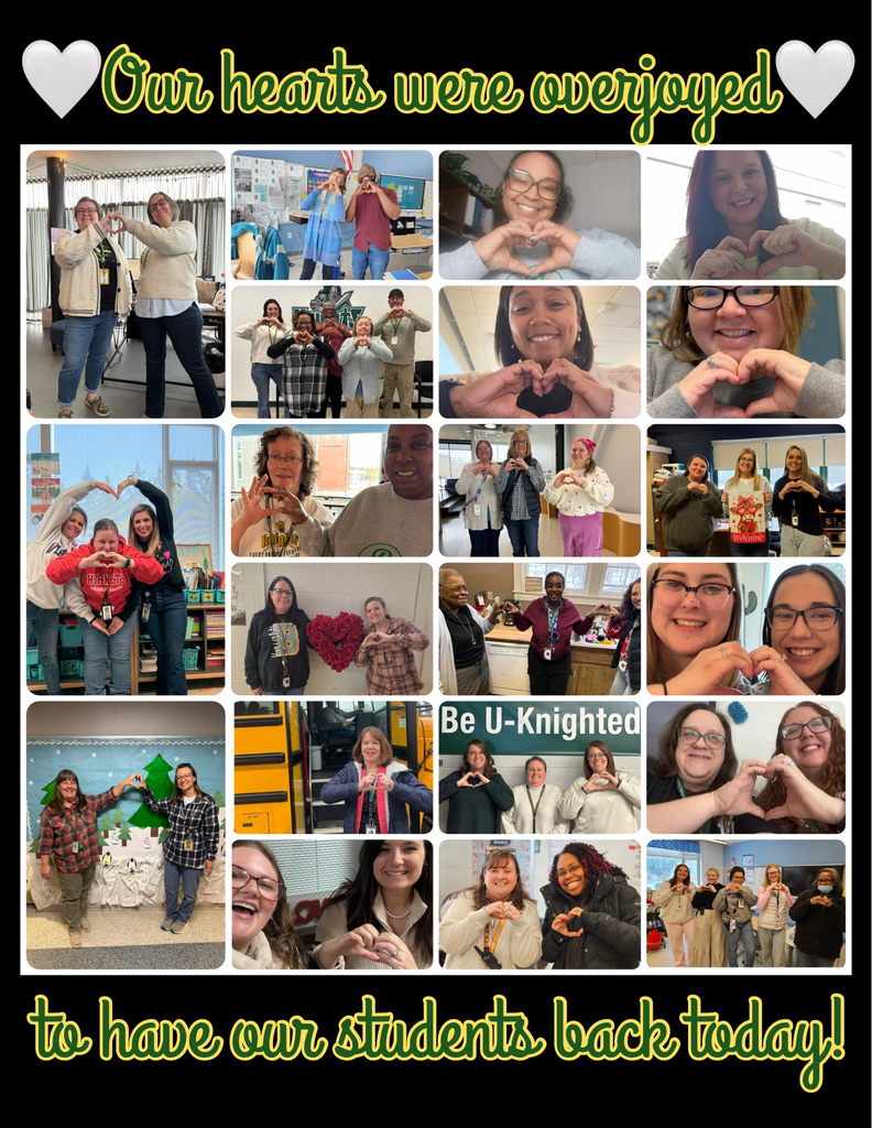 Overjoyed to have our students back