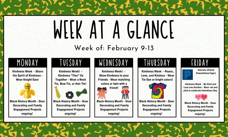 week at a glance 