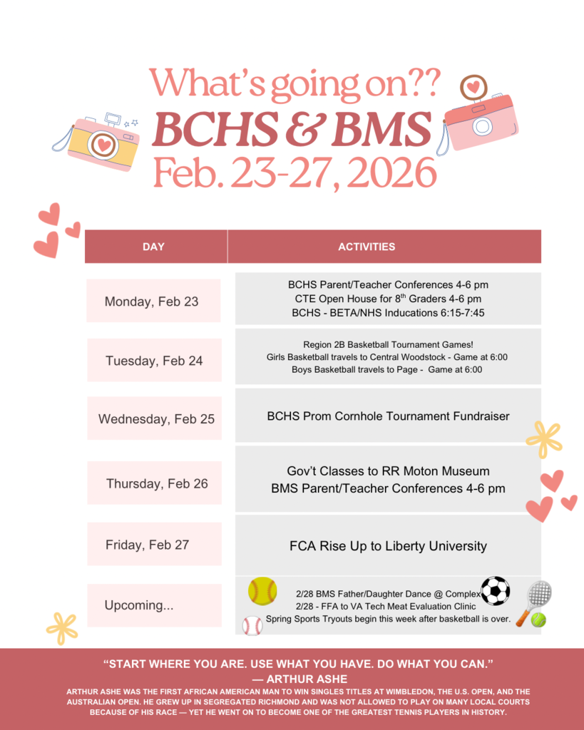 Feb 23-27 BCMS & BCHS Flyer