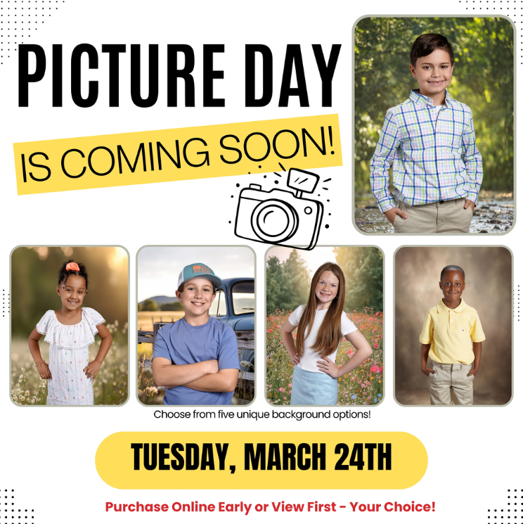BCMS Picture Day Flyer