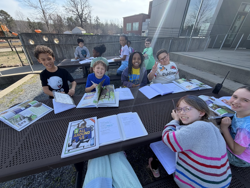 Students take their learning outside